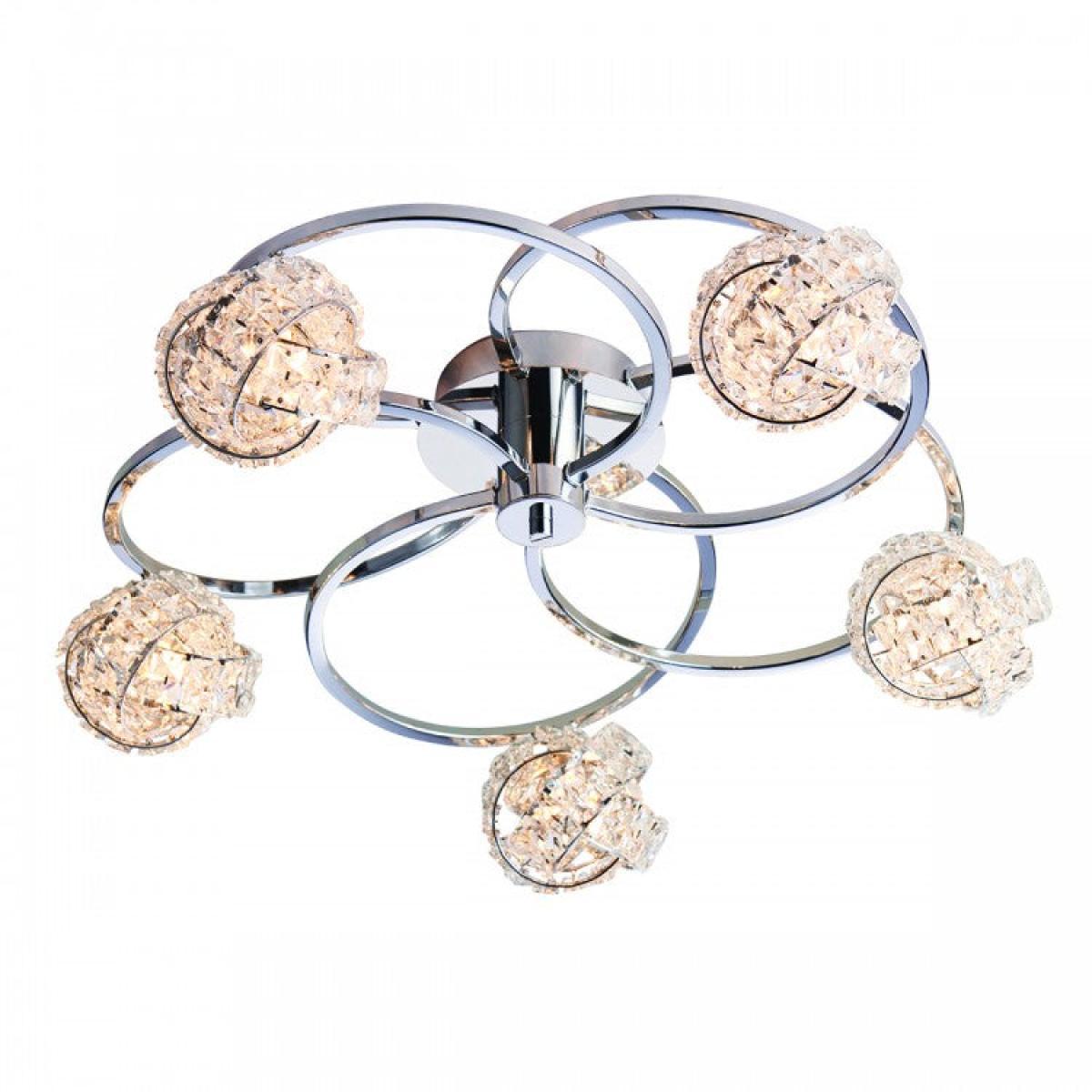 Gallery Direct Talia Ceiling Light / Chrome / 5 – image 2