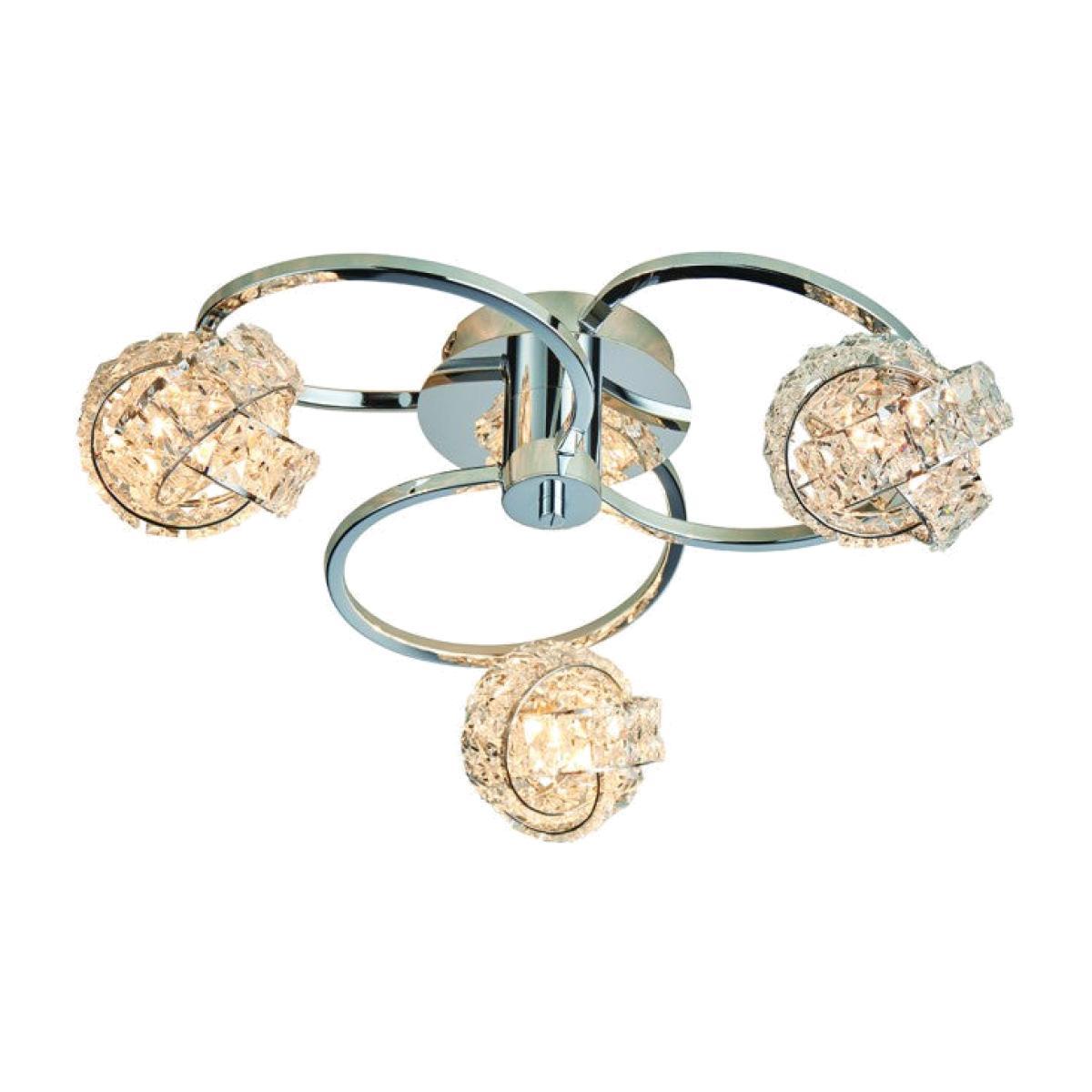 Gallery Direct Talia Ceiling Light / Chrome / 5 – image 1