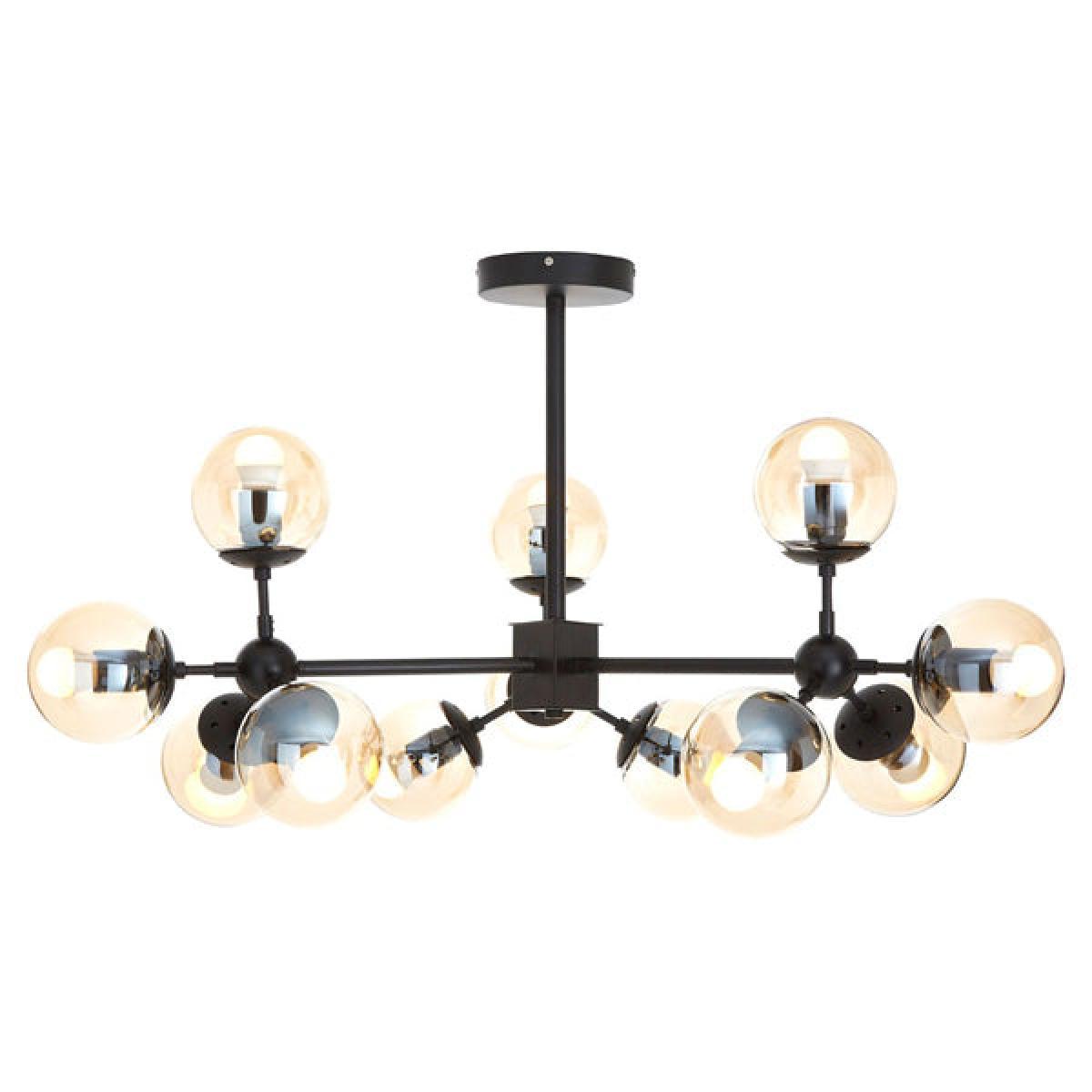 Olivia's Aria Pendant Light Black / 12 Bulb – image 3