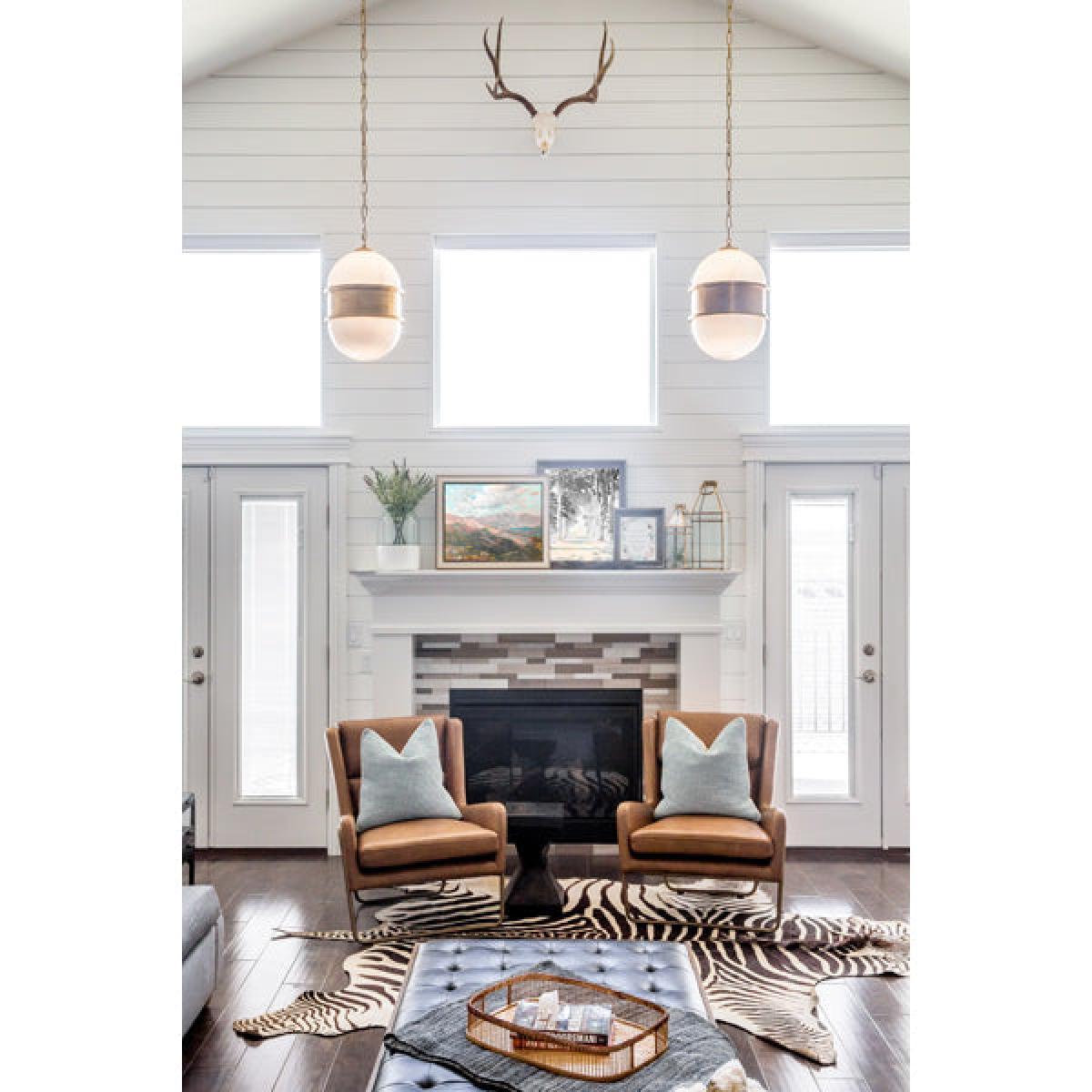 Hudson Valley Lighting Broomley Solid Brass 2lt Pendant – image 2