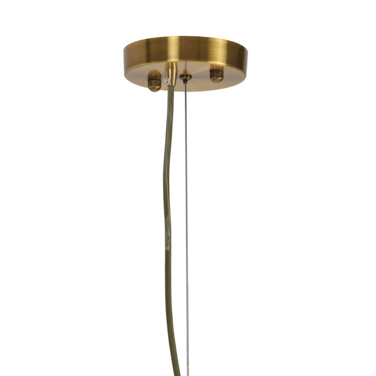 Light & Living Grayson Pendant Bronze And Clear / Small – image 6