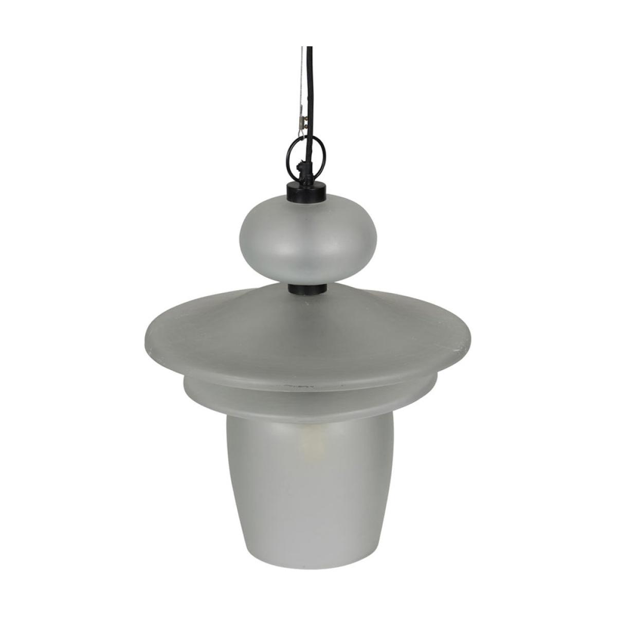 Libra Calm Neutral Collection - Astro Lunar Pendant in Matt Frosted Glass – image 2