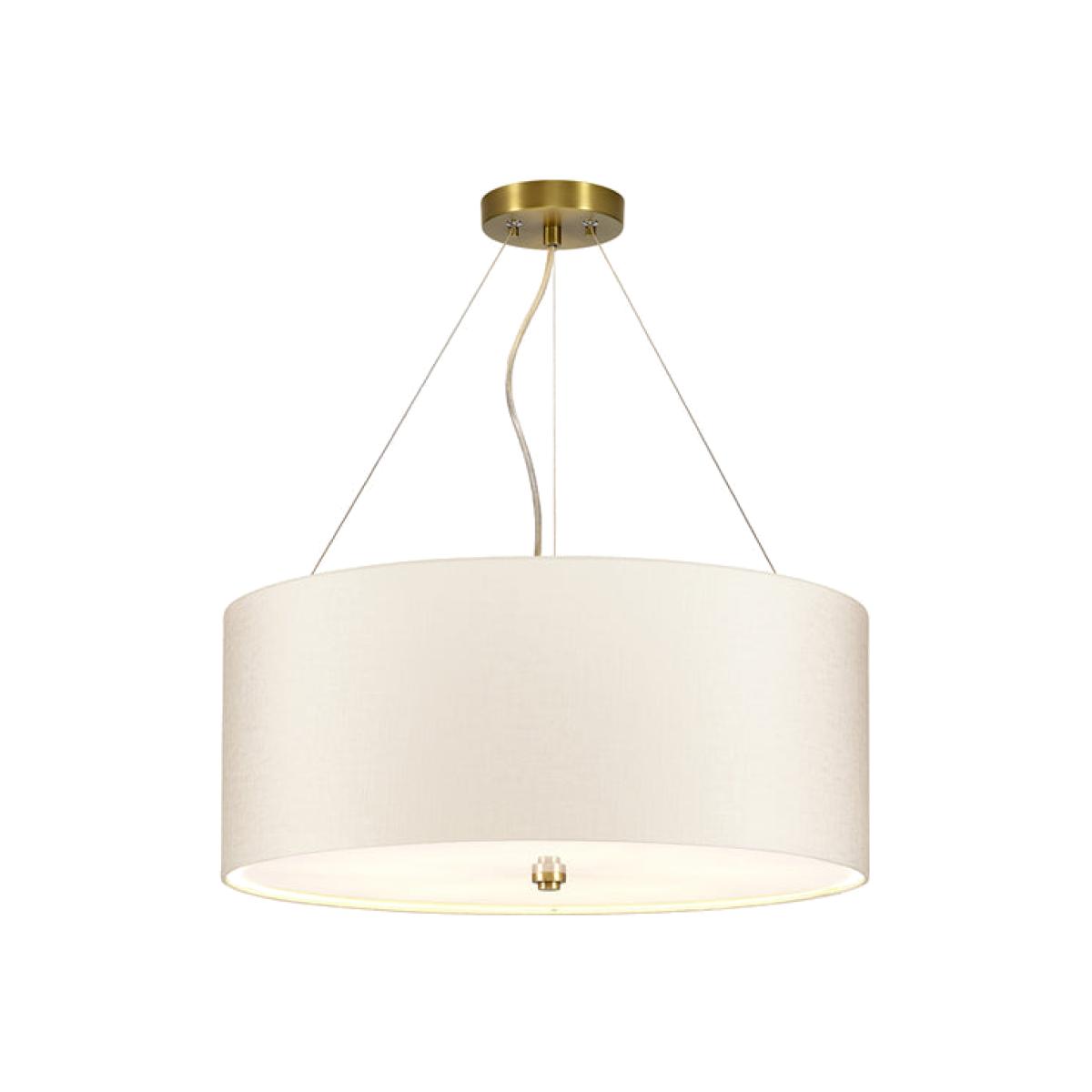 Elstead Pearce 22" Pendant Aged Brass – image 1