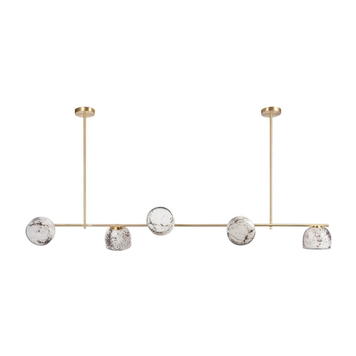 Heathfield & Co Orla 5 Light Horizontal Pendant – image 1