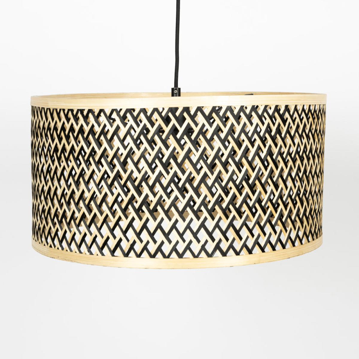 Olivia's Nordic Living Collection Ishmael Pendant Light in Bamboo / Small – image 9