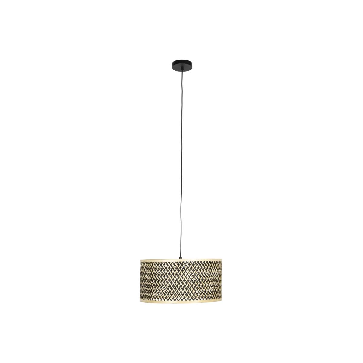 Olivia's Nordic Living Collection Ishmael Pendant Light in Bamboo / Small – image 1