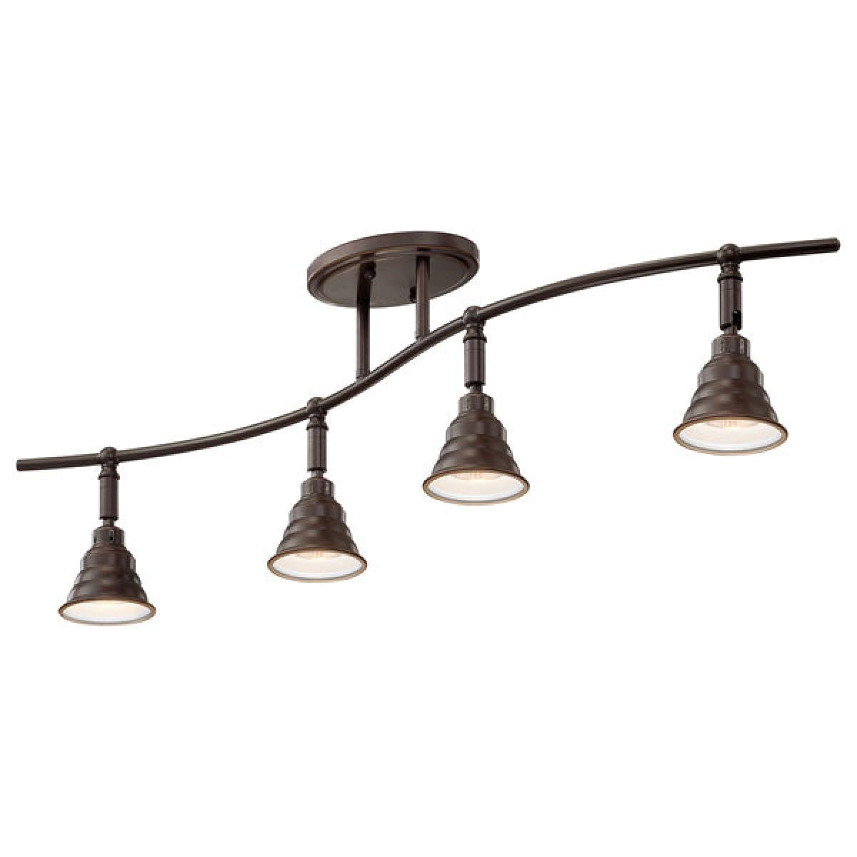 Elstead Eastvale 4 Light Ceiling Light Palladian Bronze – image 3