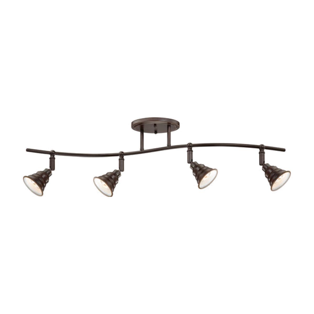 Elstead Eastvale 4 Light Ceiling Light Palladian Bronze – image 1