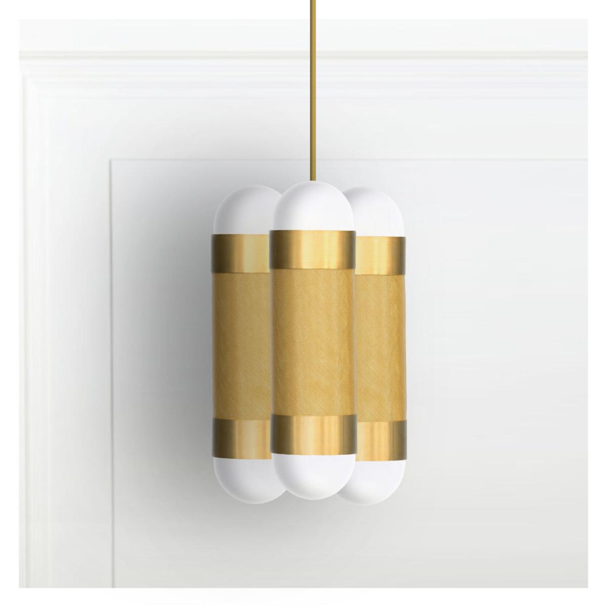 Arcform Lighting - Loom Pendant Light Cluster in Brushed Brass – image 2