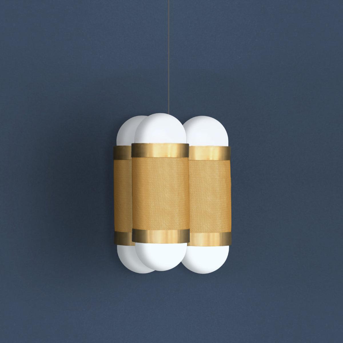 Arcform Lighting - Loom Pendant Light Cluster in Brushed Brass – image 3