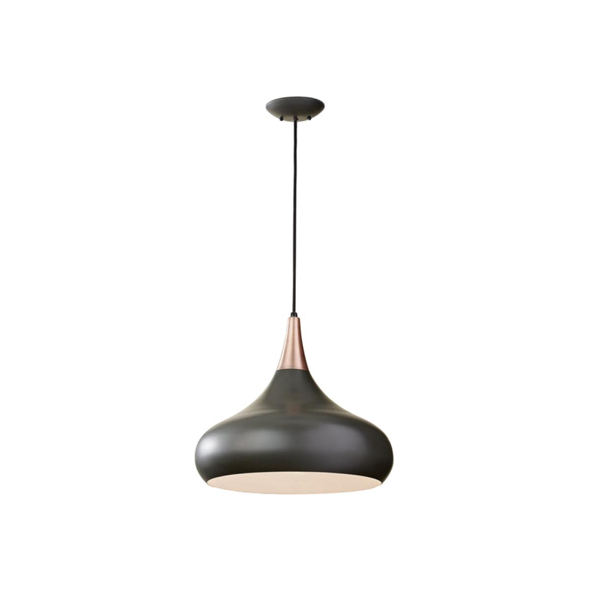 Elstead Beso 1 Light Pendant Dark Bronze | Outlet / Medium – image 1