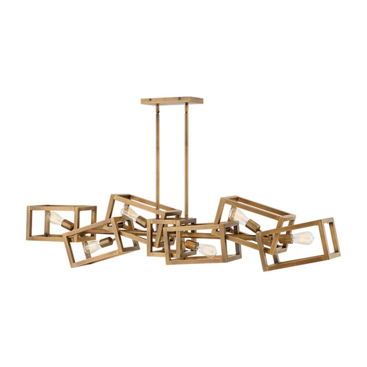 Quintessentiale Ensemble Brushed Bronze 6 Light Pendant – image 1