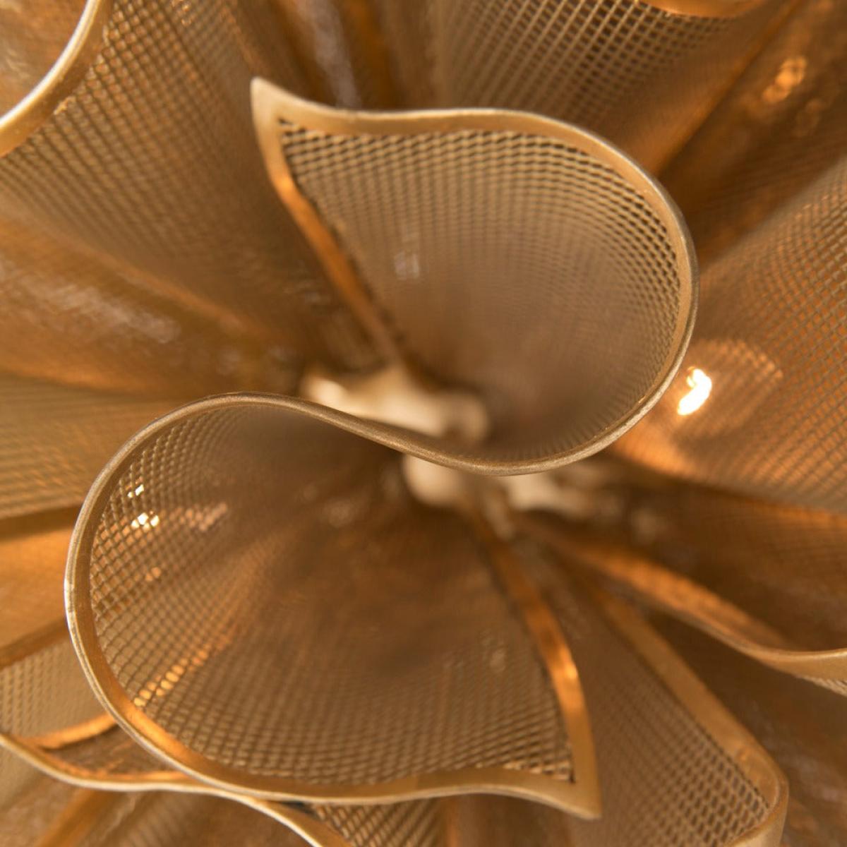Hudson Valley Lighting Pulse 12Lt Pendant in Gold Leaf – image 2