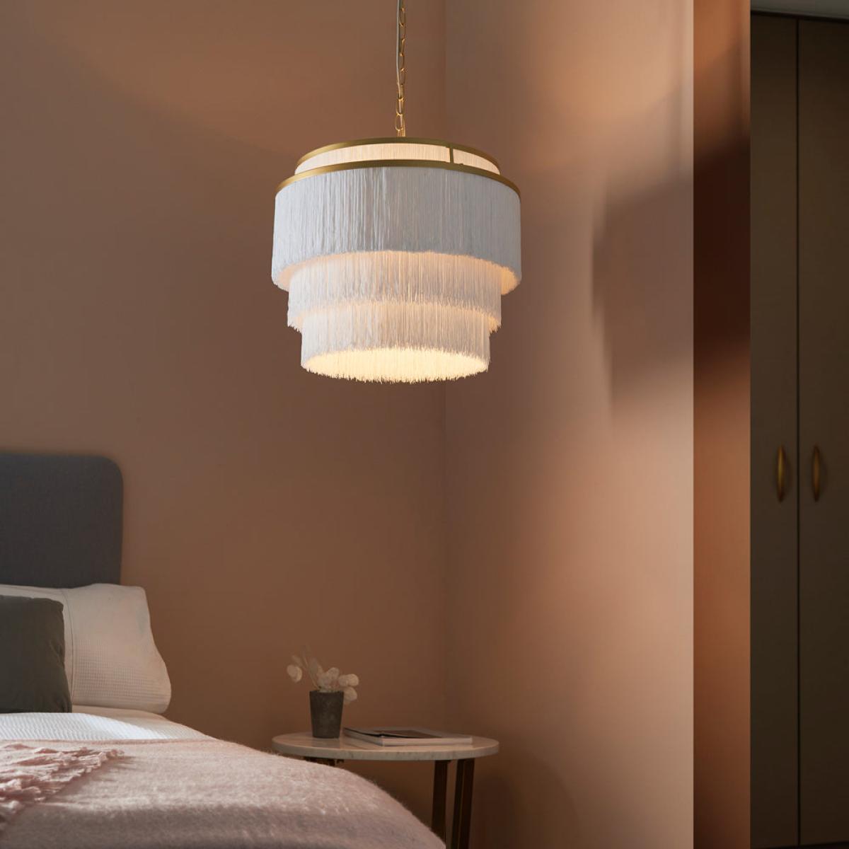 Olivia's Giselle 3 Large Pendant Light in Gold – image 3