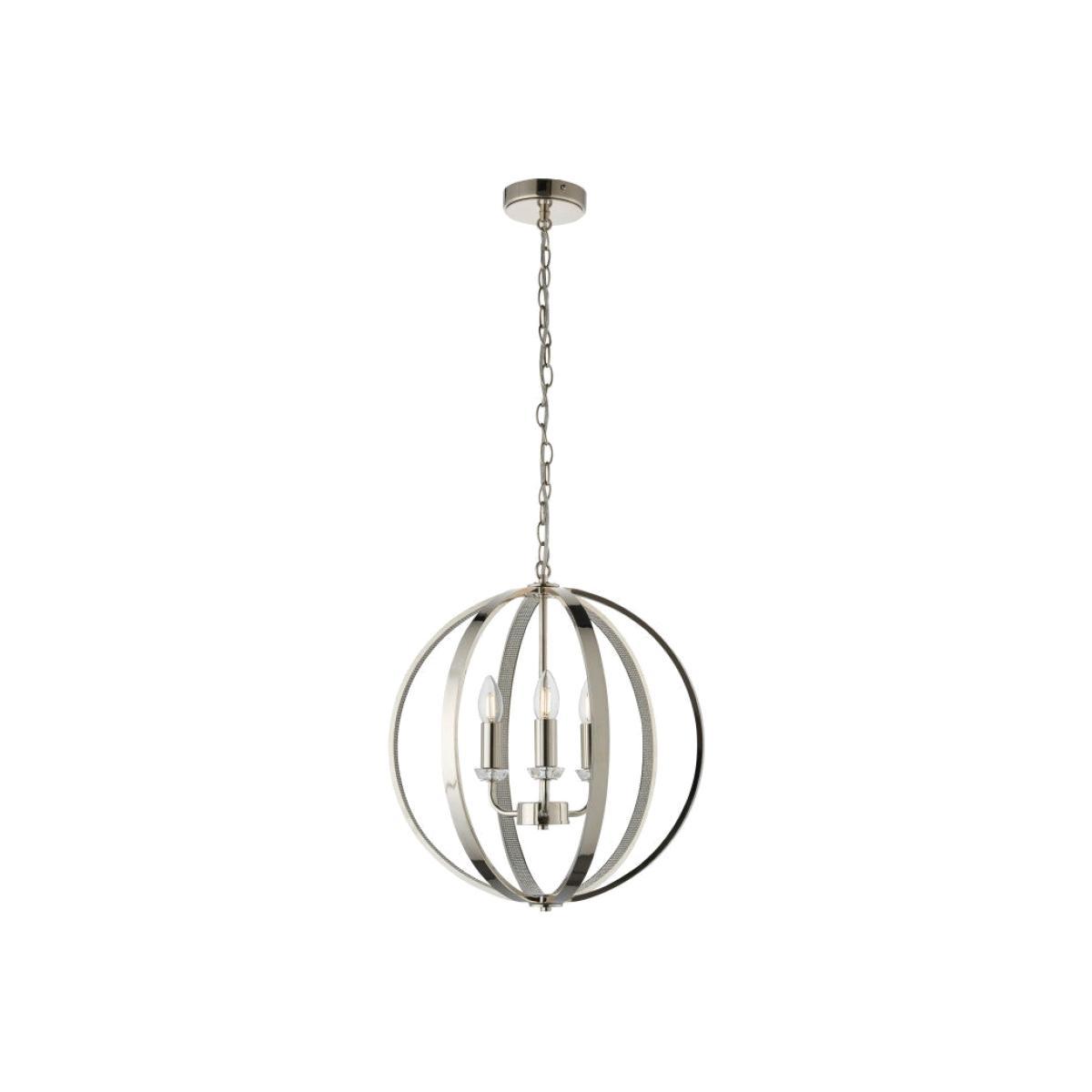 Gallery Direct Ritz Pendant Light / Silver / 6 – image 1