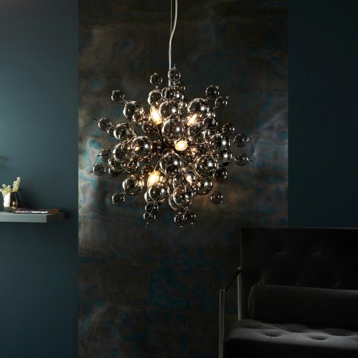 Olivia's Dakota Pendant Light in Black Chrome | Outlet – image 2