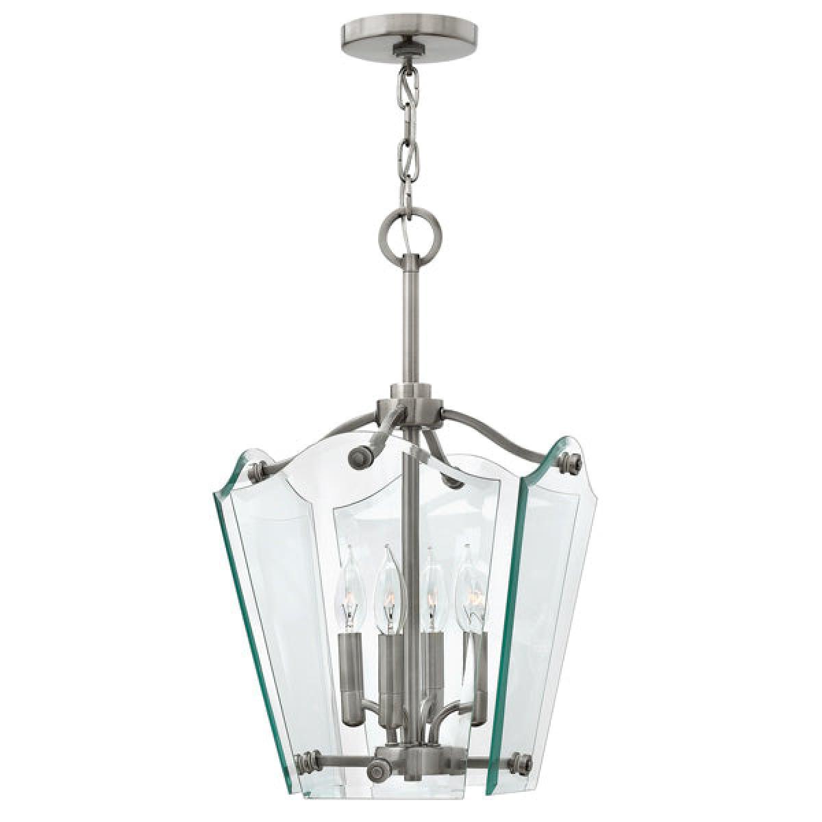 Elstead Wingate 4 Light Pendant Polished Antique Nickel / Small – image 3