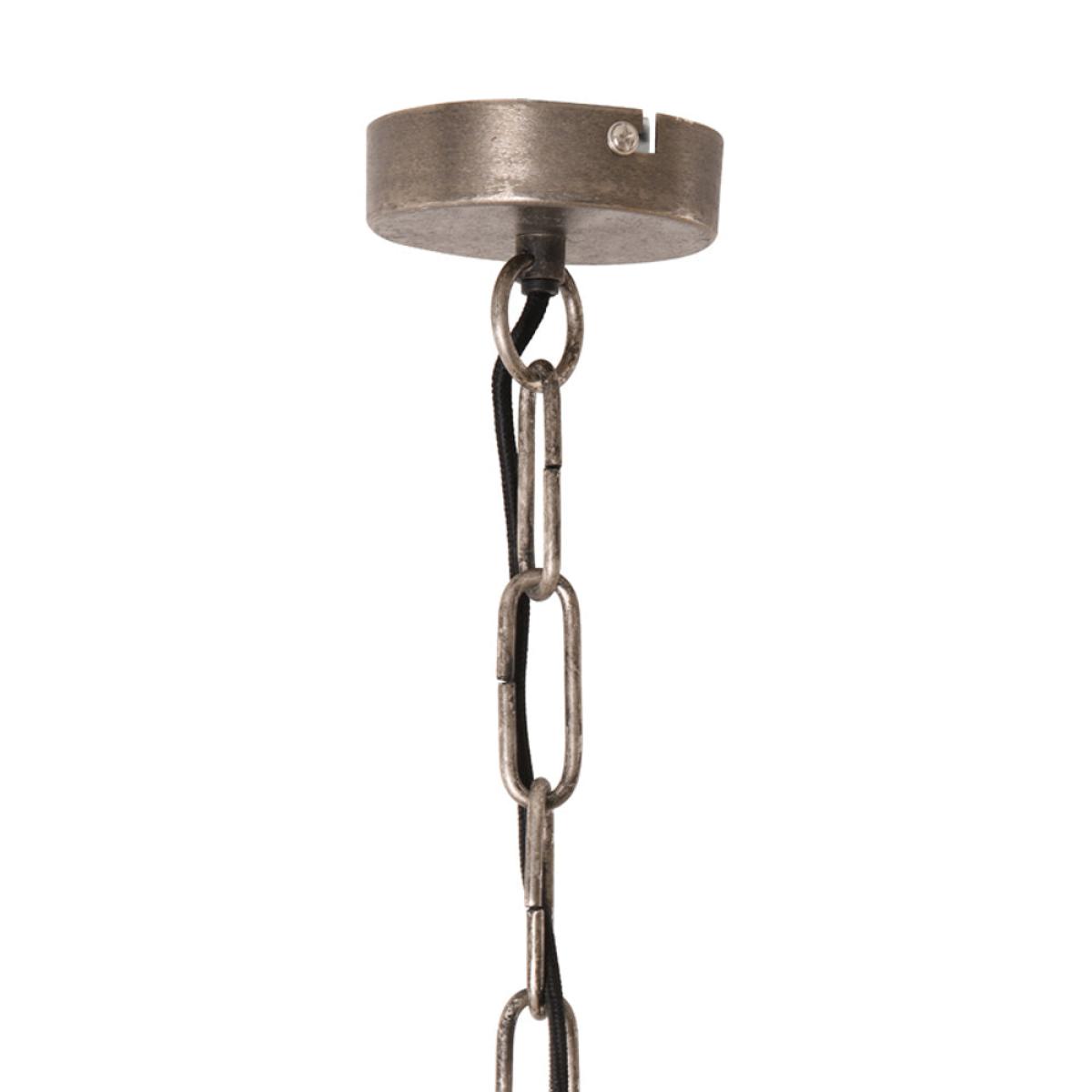 Light & Living Kylie Dark Raw Nickel Pendant Light – image 6