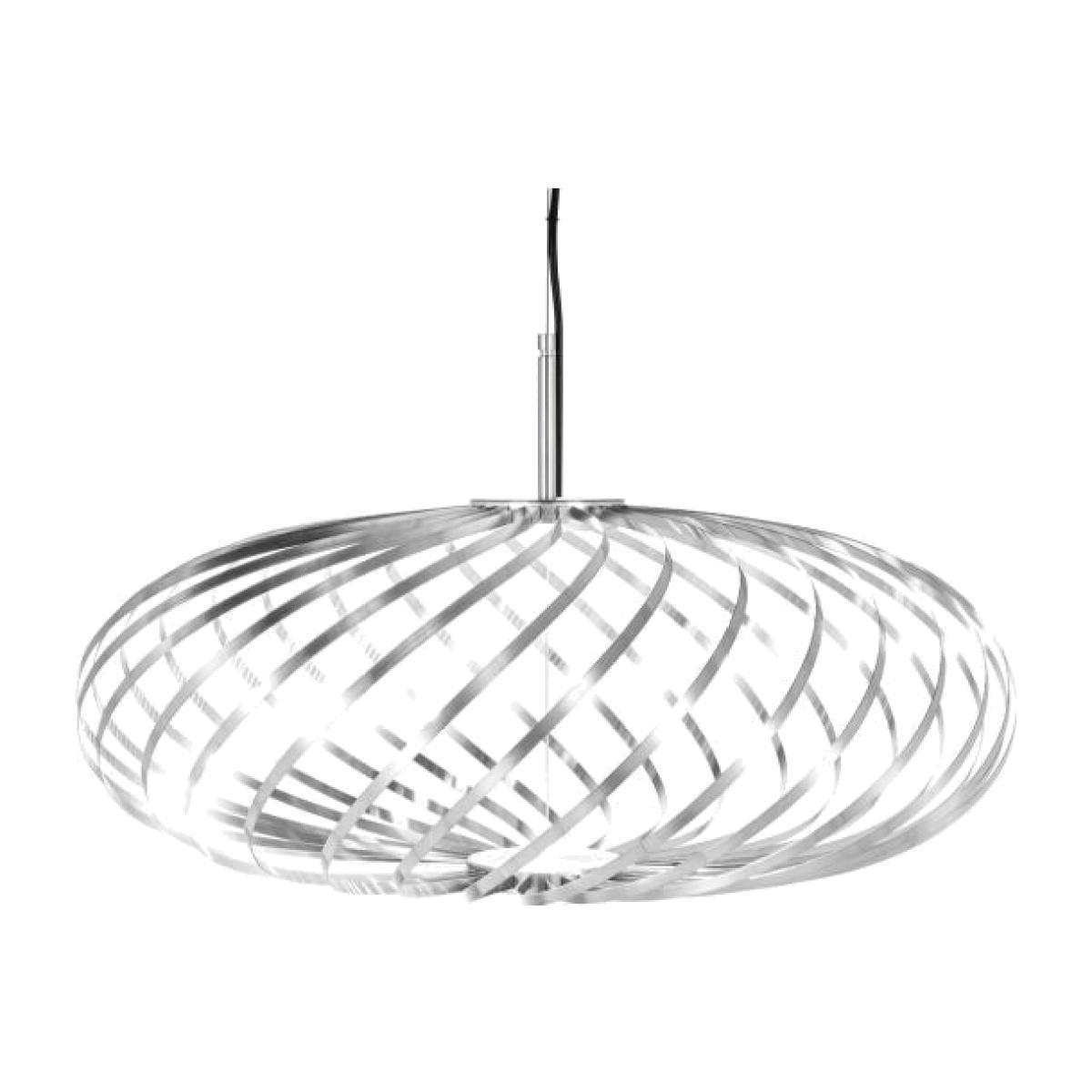 Tom Dixon Small Spring Pendant Silver – image 1
