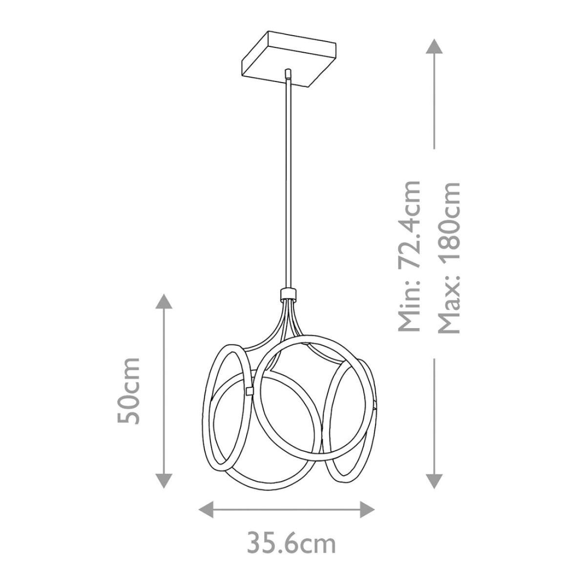 Quintiesse Ciri LED Pendant – image 13