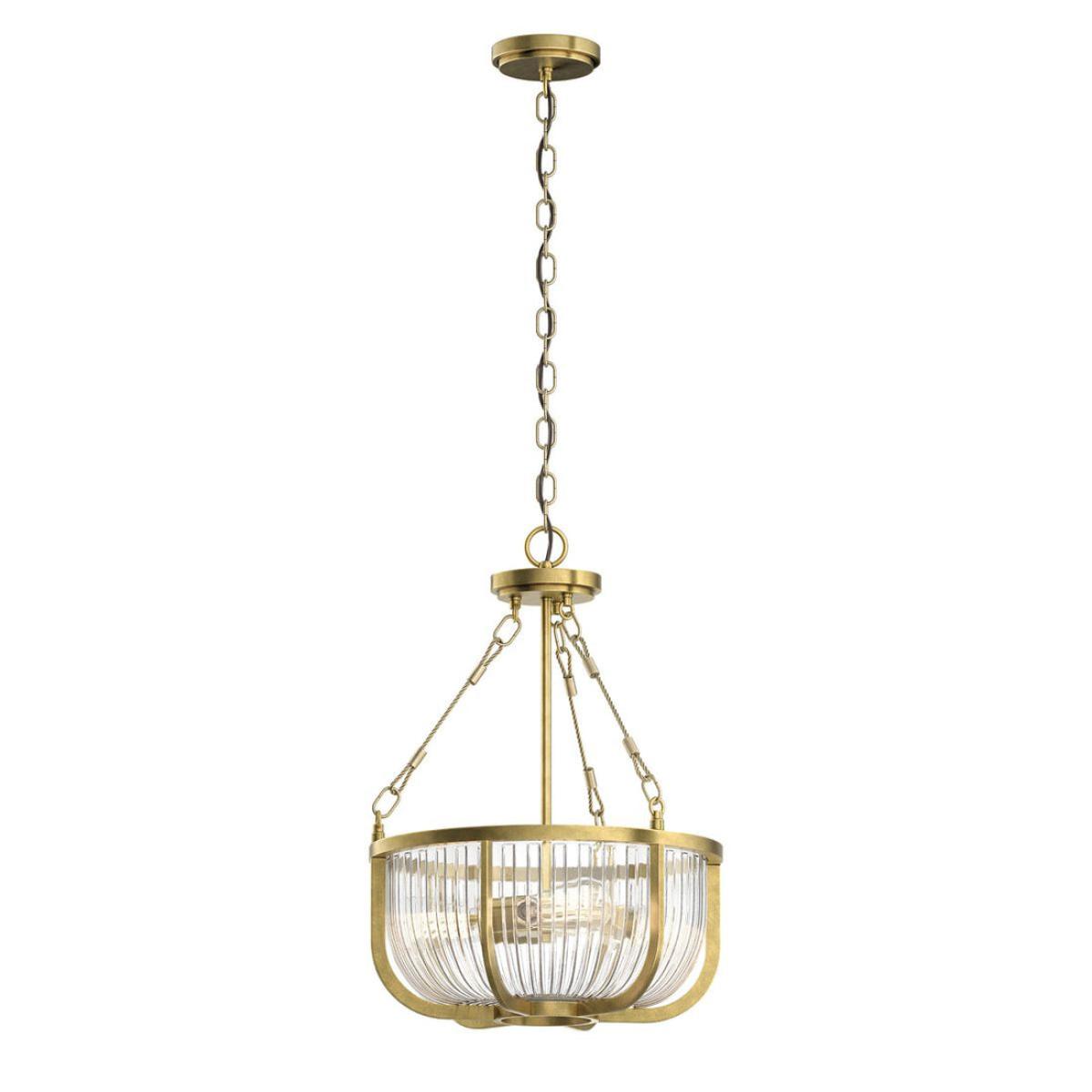 Quintiesse Roux 3 Light Pendant SemiFlush – image 2