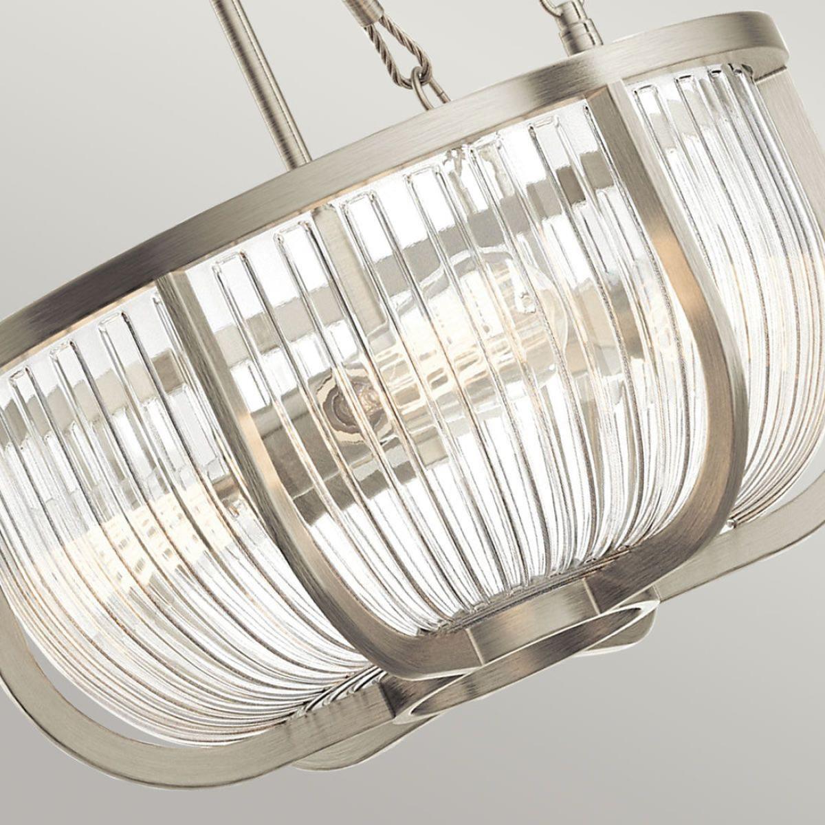 Quintiesse Roux 3 Light Pendant SemiFlush – image 6