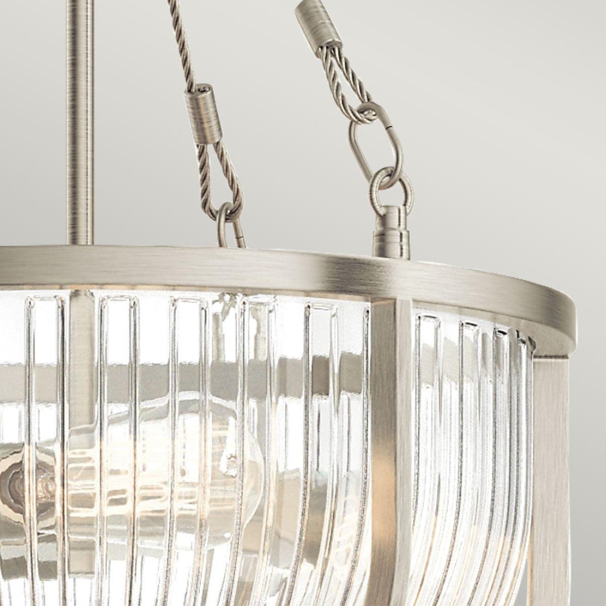 Quintiesse Roux 3 Light Pendant SemiFlush – image 7