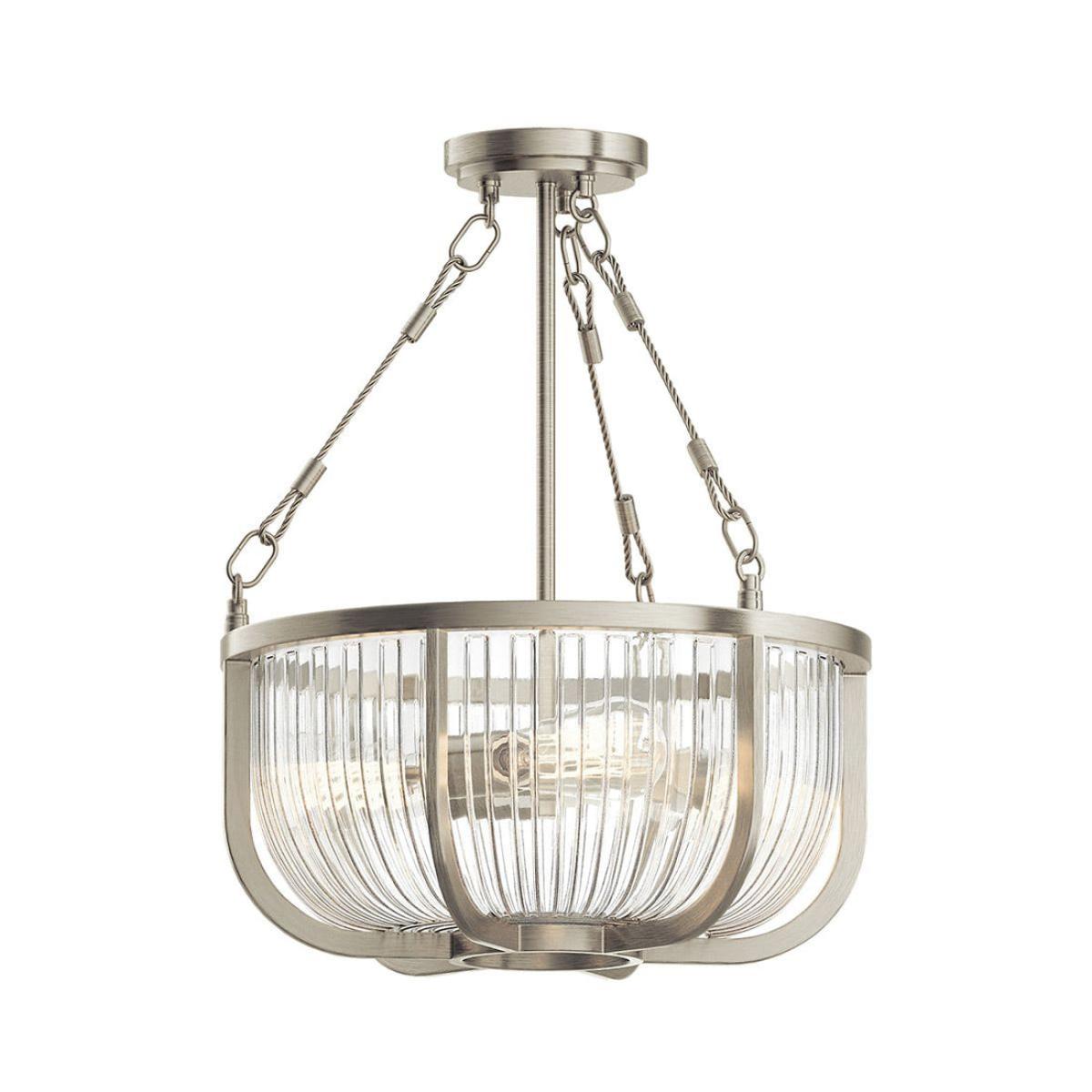 Quintiesse Roux 3 Light Pendant SemiFlush – image 8