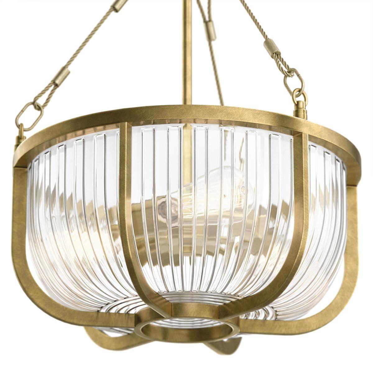 Quintiesse Roux 3 Light Pendant SemiFlush – image 9
