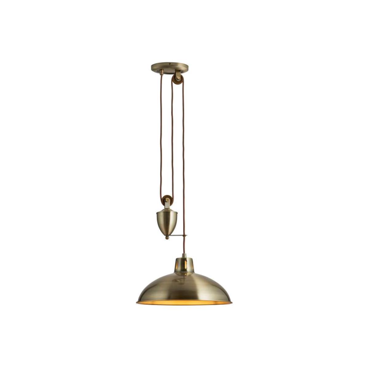 Gallery Direct Polka Pendant Light | Outlet / Antique Brass – image 1