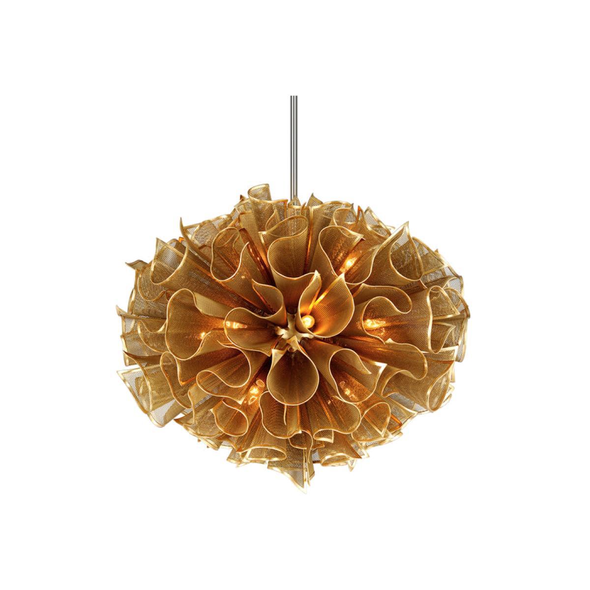 Hudson Valley Lighting Pulse Hand-Crafted Iron 16lt Pendant