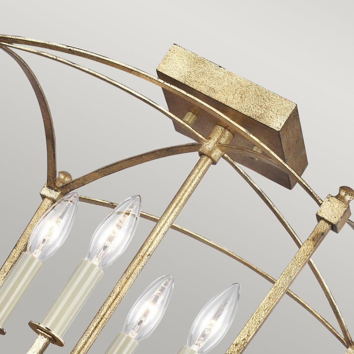 Quintiesse Thayer 4 Light SemiFlush Mount – image 5