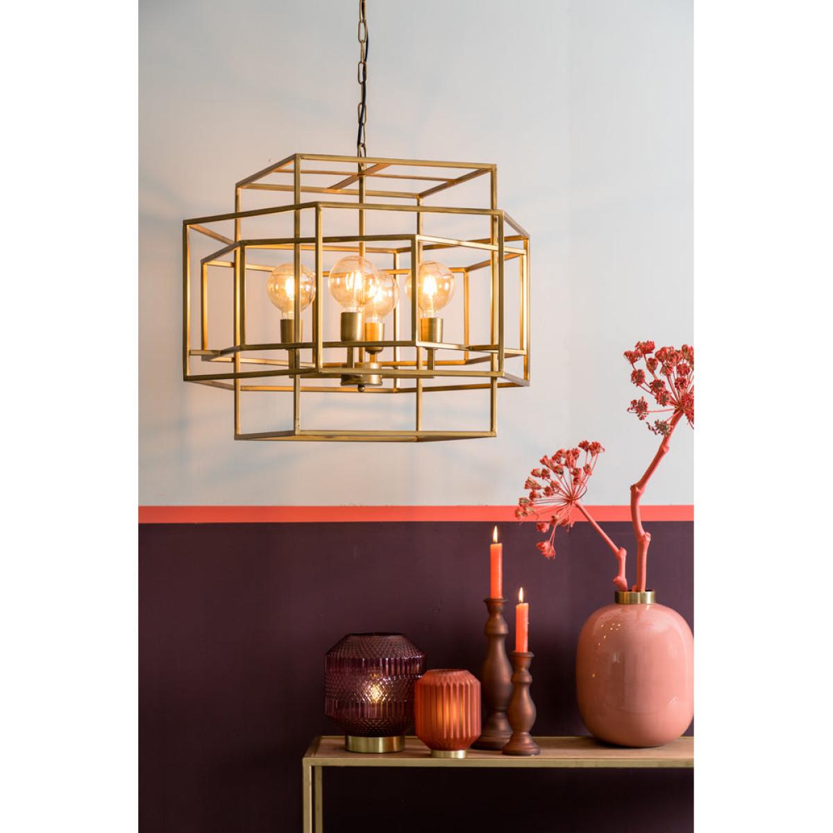 Light & Living Dalisia Pendant Antique Gold – image 2