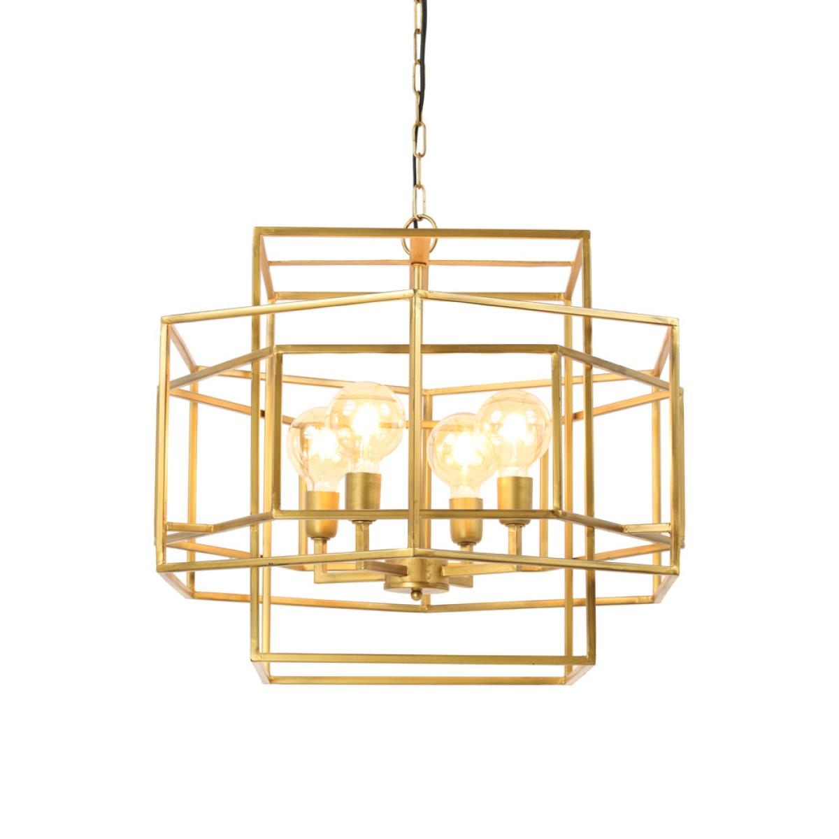 Light & Living Dalisia Pendant Antique Gold – image 4