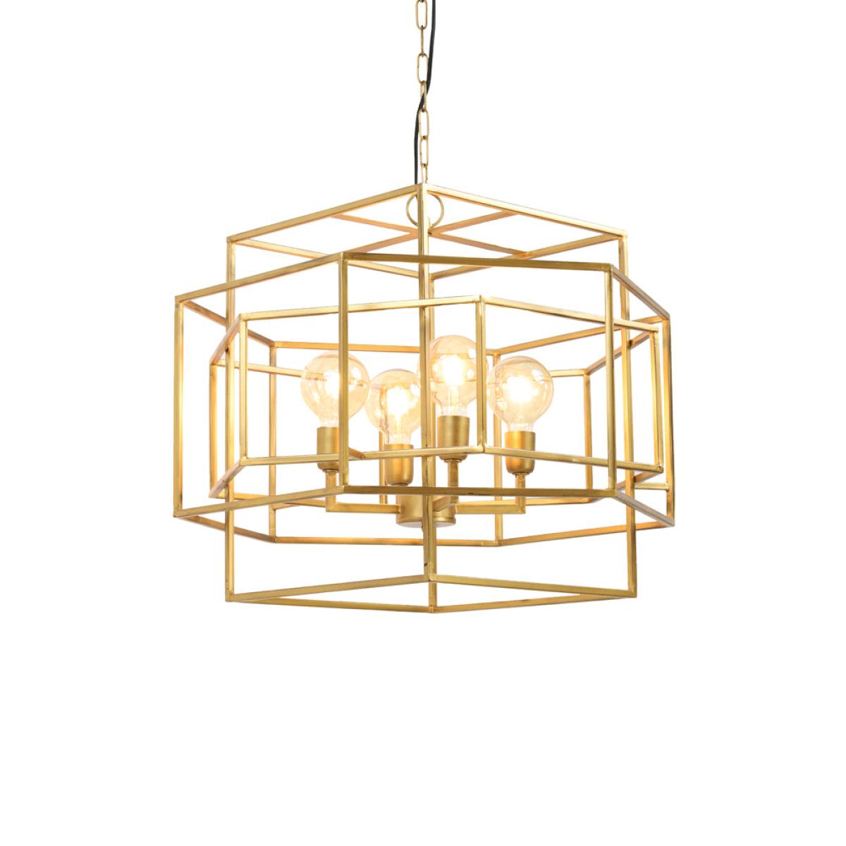 Light & Living Dalisia Pendant Antique Gold – image 5