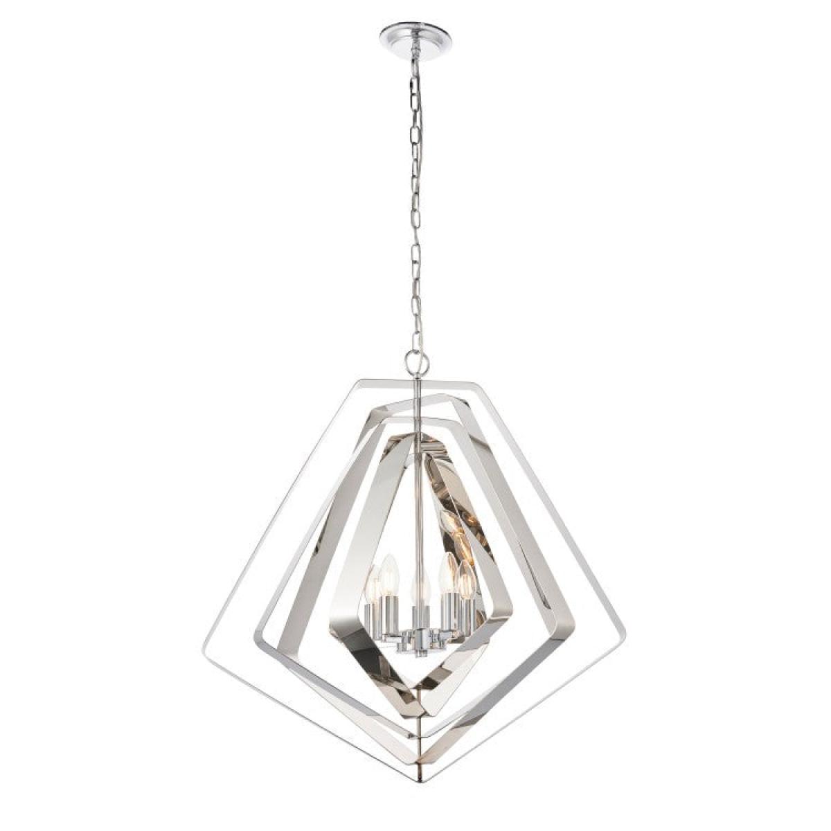 Gallery Direct Riona Pendant Light / Silver / 3 – image 2