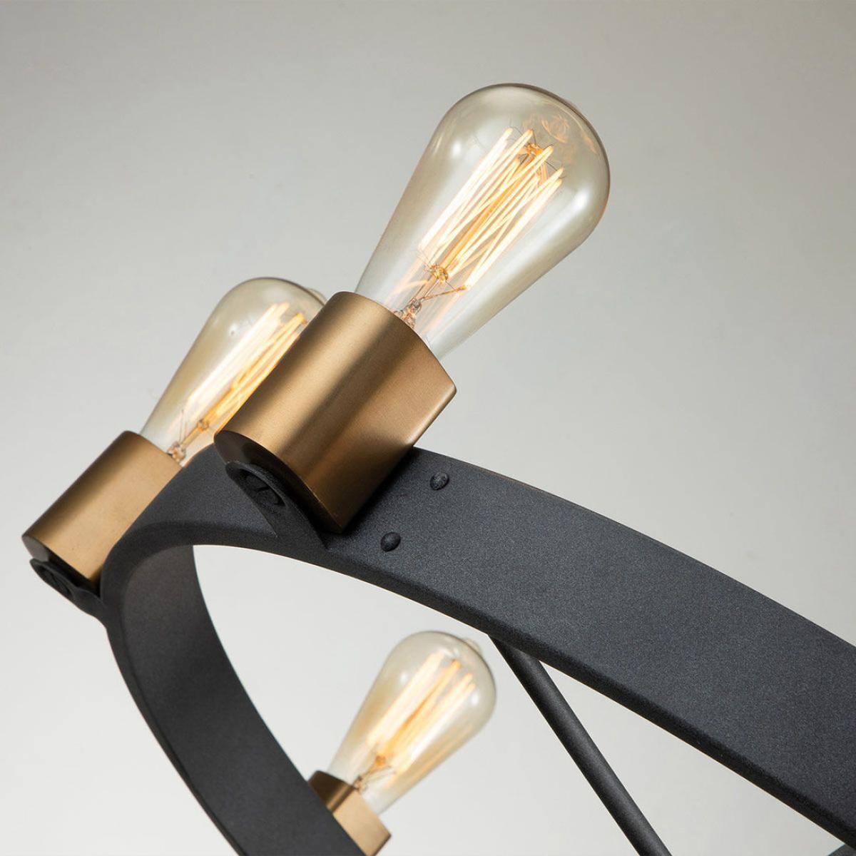 Quintiesse Silas 8 Light Pendant SemiFlush – image 2