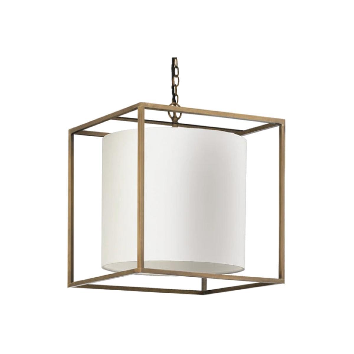 Heathfield & Co Derwent Cube Large Antique Brass