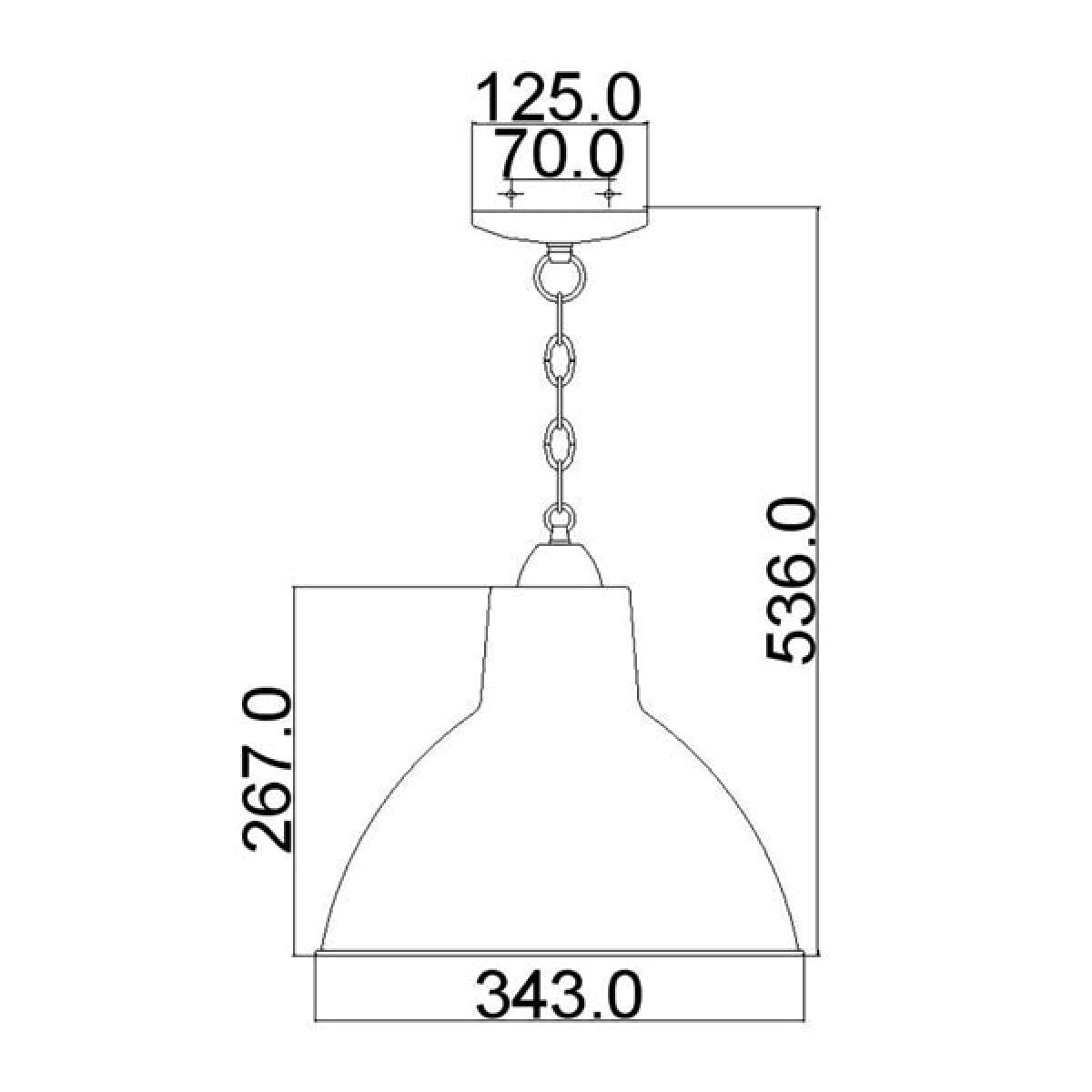 Elstead Missoula 1 Light Pendant Antique Pewter / Medium – image 6
