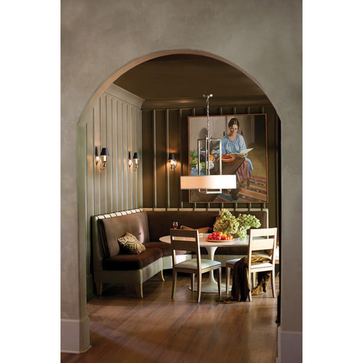 Elstead Hampton 3 Light Pendant Antique Nickel – image 2