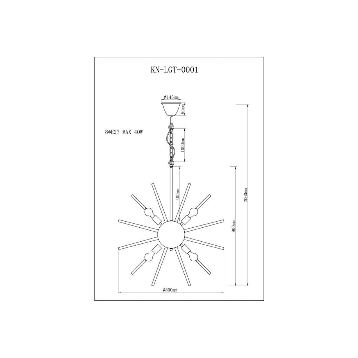 Liang & Eimil Flare Pendant lamp Metal brass – image 3