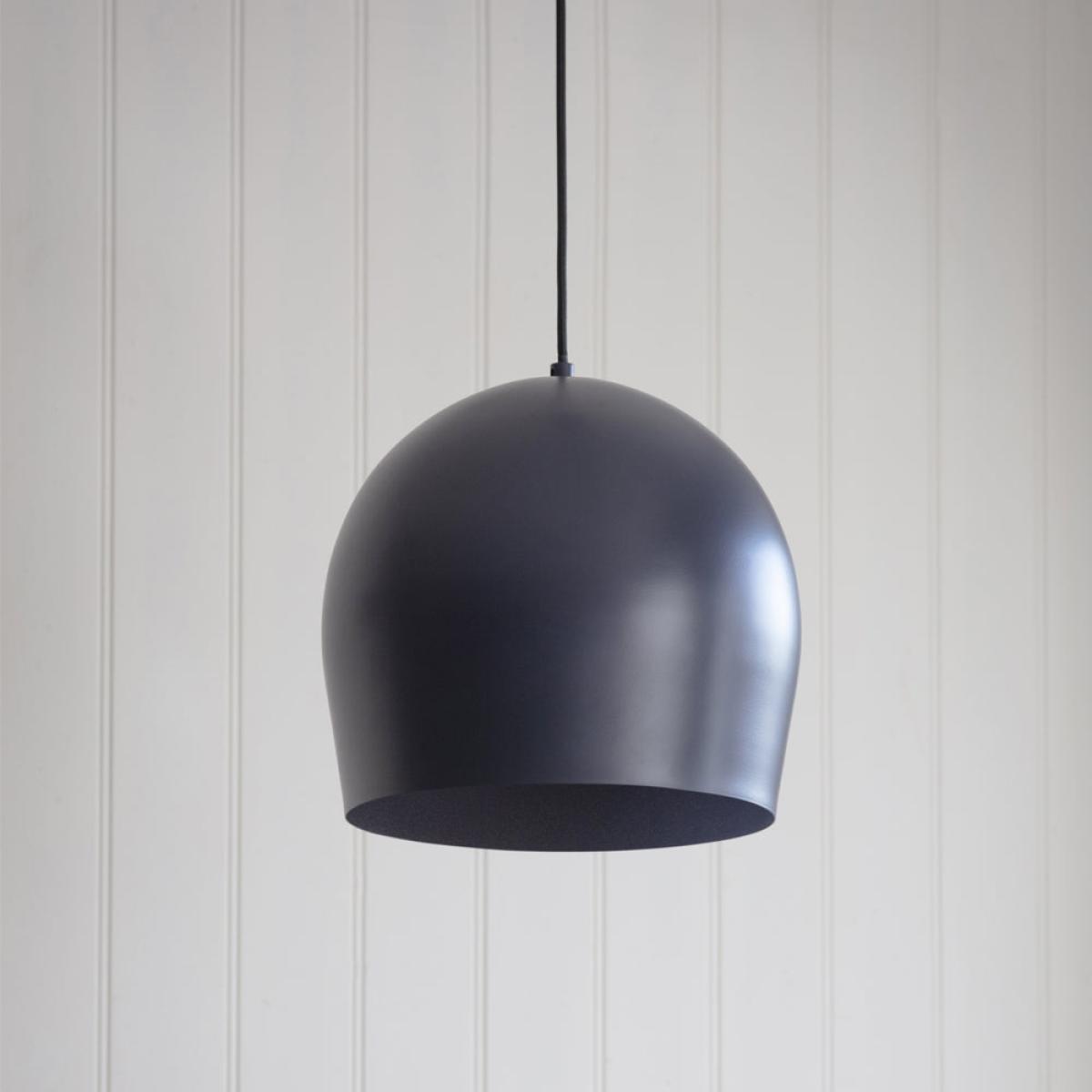 Garden Trading Grafton Pendant Light in Ink Steel – image 2