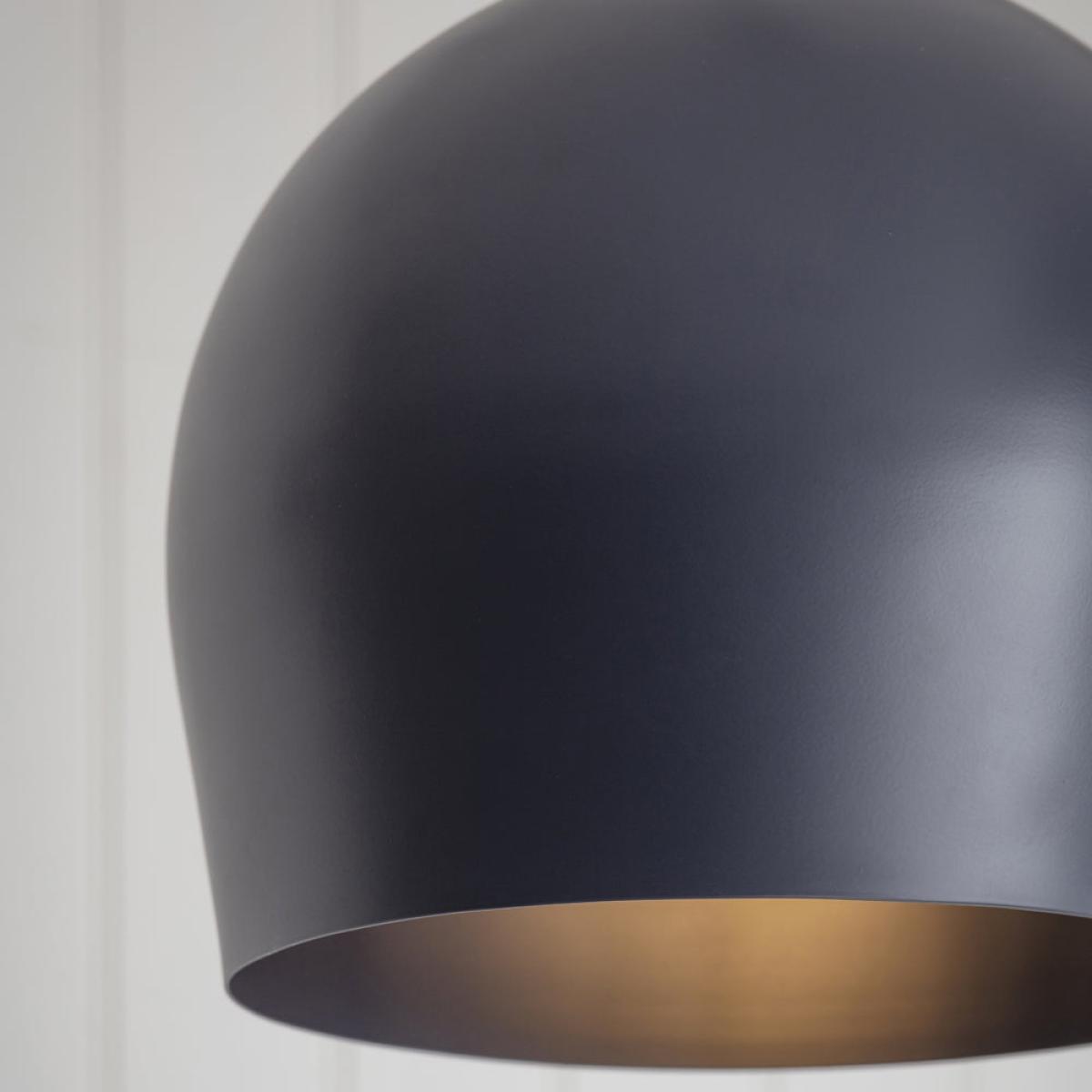 Garden Trading Grafton Pendant Light in Ink Steel – image 3