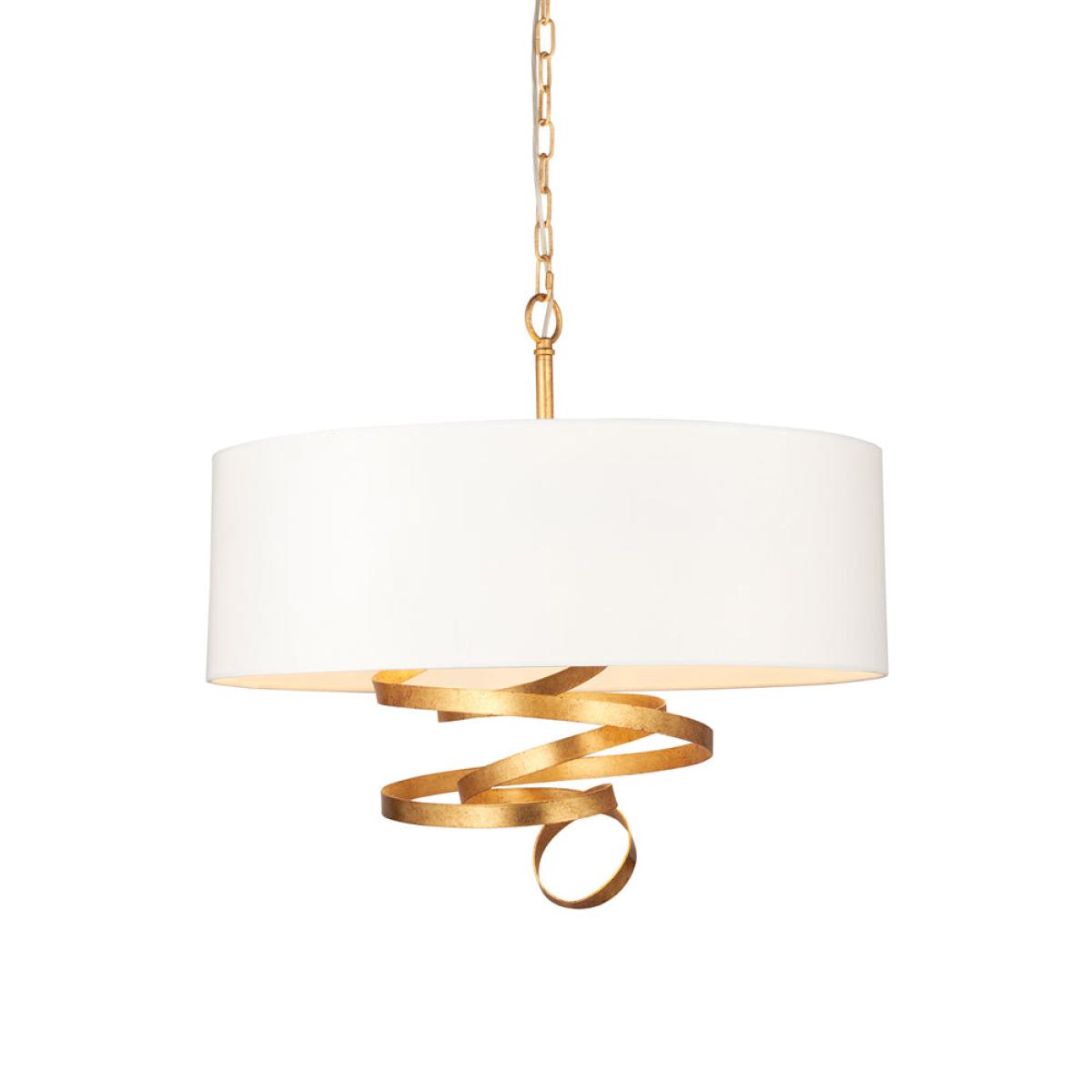 Olivia's Grace Ceiling Light in Gold – image 2