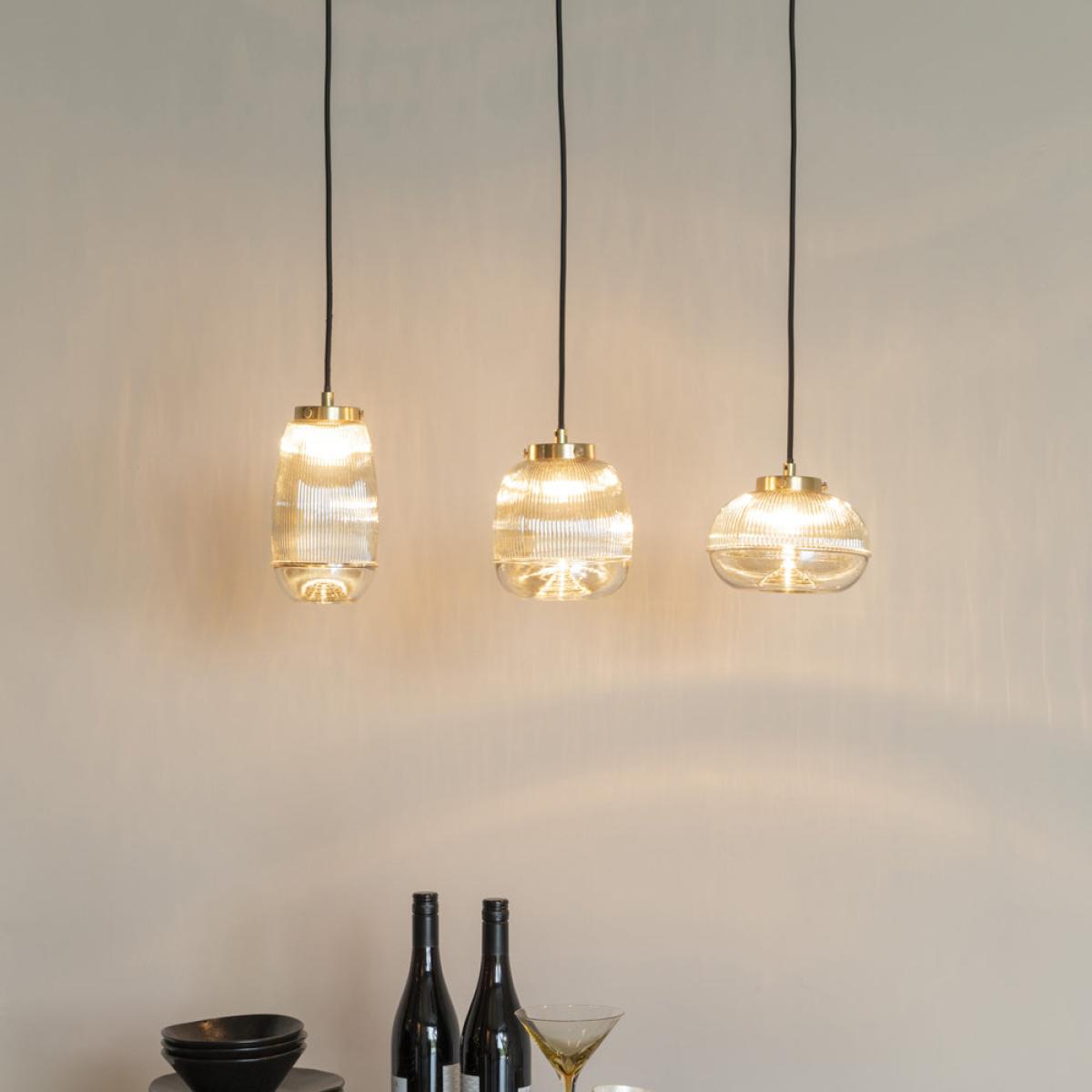 Olivia's Nordic Living Collection - Reiner Round Pendant Lamp in Gold – image 5