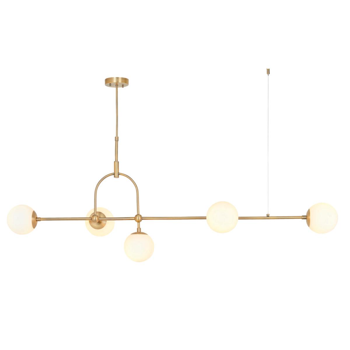Olivia's Bella 5 Pendant light in Gold – image 2