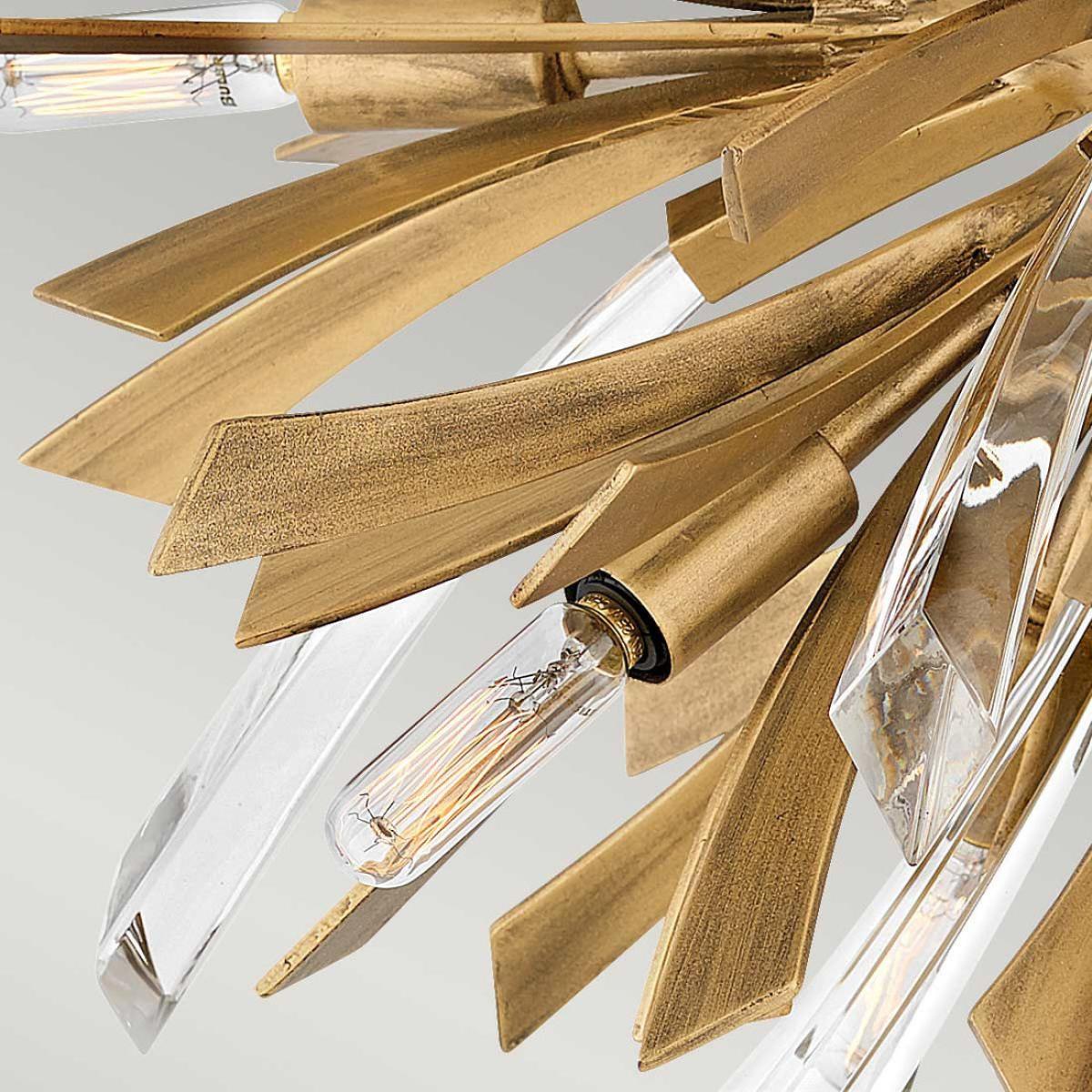 Quintiesse Vida 9 Light Semi Flush Light – image 3