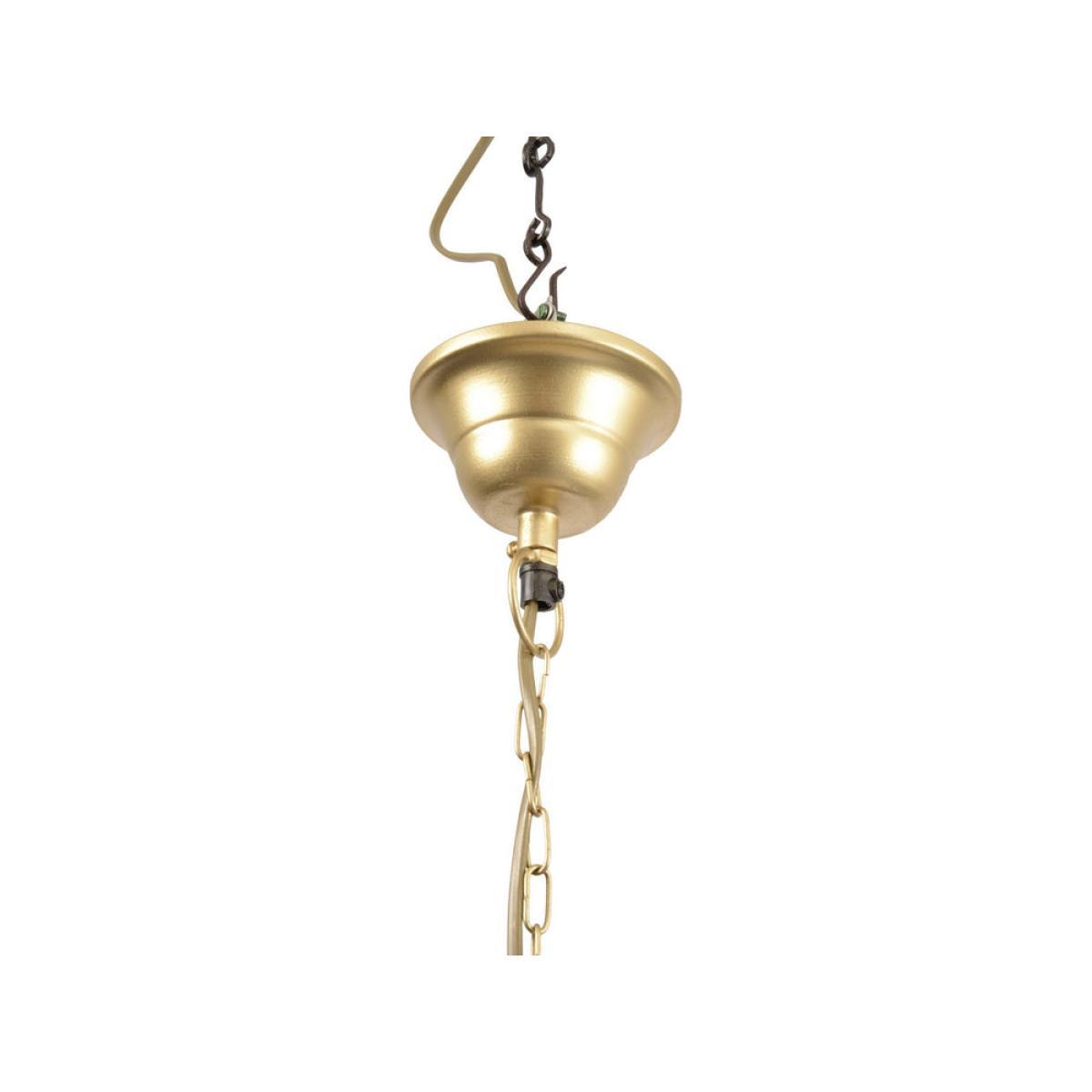 Libra Tova Woven Wire Tall Pendant Gold – image 2