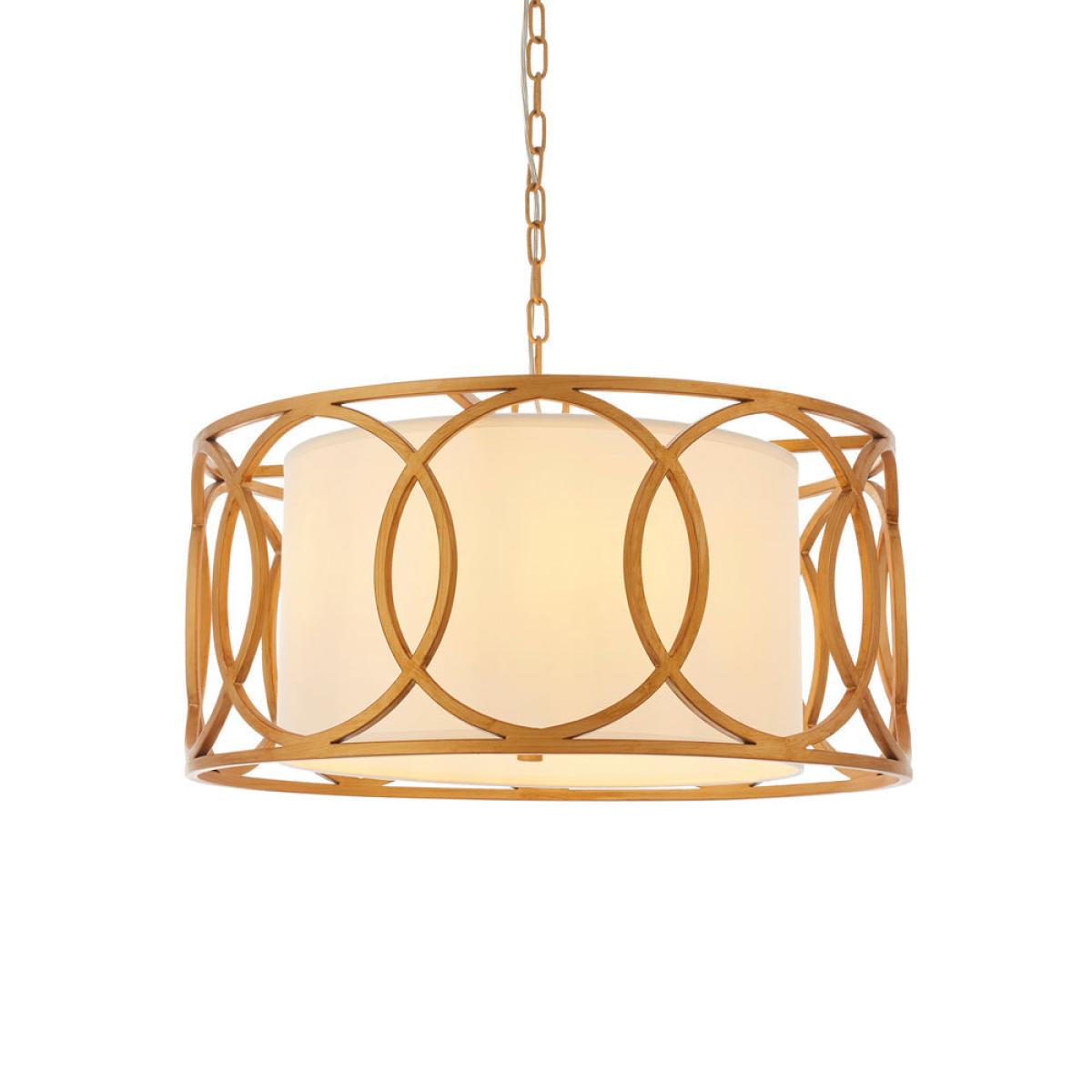 Olivia's Iris Pendant Light in Gold | Outlet – image 2