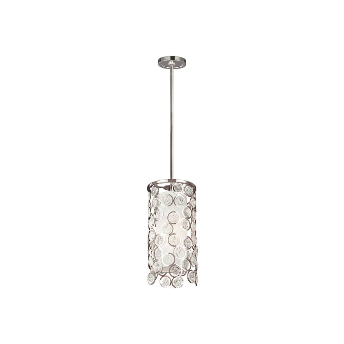 Elstead Lexi 1 Light Pendant Polished Nickel – image 1